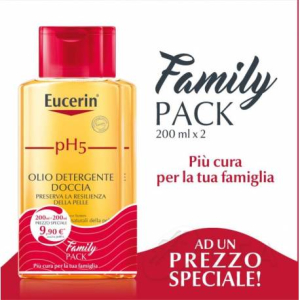 eucerin ph5 olio docc200+200ml bugiardino cod: 974156491 