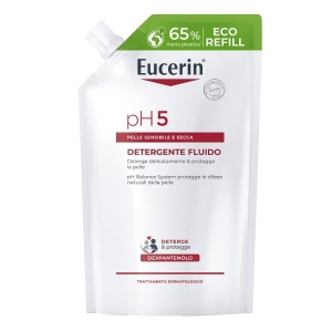 Acquista Online Eucerin ph5 wash lotion refill - ricarica detergente fluido delicato per viso e corpo - 400 ml e Cerca l'offerta più bassa