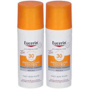 Acquista Online eucerin photoaging control sun fluid spf 30 50 ml 2x50 soluzione e Cerca l'offerta più bassa