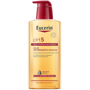 eucerin p/sens olio doccia 400 bugiardino cod: 923789147 