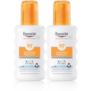 Acquista Online eucerin sensitive protect kids sun spray spf 50+ 200 ml 2x200 e Cerca l'offerta più bassa