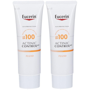 Acquista Online eucerin sun actinic control fluido solare spf100 80ml 2x80 ml e Cerca l'offerta più bassa