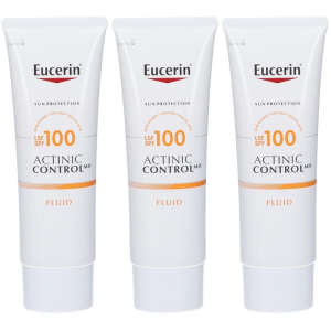 Acquista Online eucerin sun actinic control fluido solare spf100 80ml 3x80 ml e Cerca l'offerta più bassa