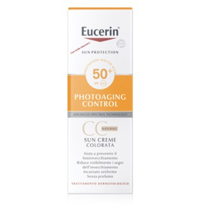 eucerin sun cc crema fp50+ 50ml bugiardino cod: 973729991 