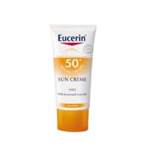 eucerin sun viso crema fp50+ bugiardino cod: 931443459 
