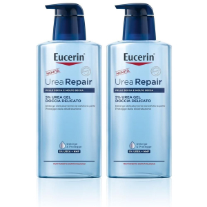 Acquista Online eucerin urearepair detergente fluido 5% urea 2x400 ml e Cerca l'offerta più bassa