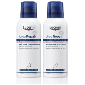 Acquista Online eucerin urearepair plus mousse piedi 150ml crema piedi set da 2 2x150 e Cerca l'offerta più bassa