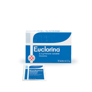 euclorina polvere solubile 10 bustine 2,5g bugiardino cod: 032056020 