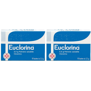 Acquista Online euclorina® set da 2 2x10 pz bustina e Cerca l'offerta più bassa