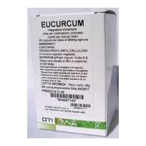 eucurcum 100 capsule bugiardino cod: 922357037 