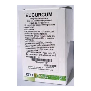 eucurcum 60 capsule bugiardino cod: 904067143 