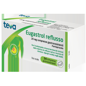 eugastrol reflusso 14 compresse 20mg bugiardino cod: 040231021 