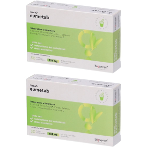 Acquista Online eumetab 30 capsule set da 2 g e Cerca l'offerta più bassa