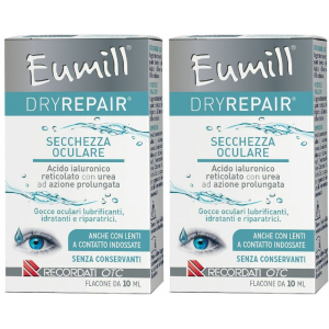Acquista Online eumill® dryrepair® set da 2 2x10 ml gocce oftalmiche e Cerca l'offerta più bassa