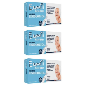 Acquista Online eumill naso baby soluzione fisiologica 20 contenitori monodose 5 ml 3x e Cerca l'offerta più bassa
