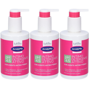 Acquista Online euphidra amidomio intimo detergente attivo 3x250 ml sapone liquido e Cerca l'offerta più bassa