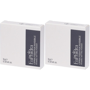 Acquista Online euphidra cipria fissativa invisibile 2x9 g e Cerca l'offerta più bassa