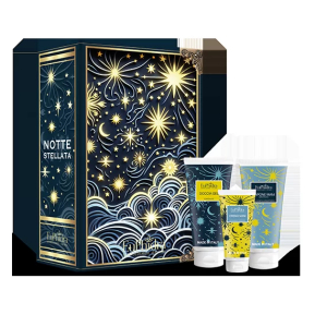 Euphidra cofanetto di natale notte stellata - doccia gel idratante 100 ml + sapone mani idratante 100 ml + crema mani nutriente 50 ml