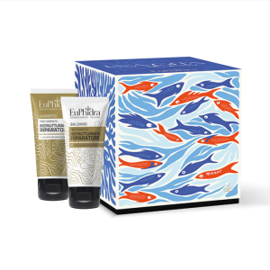 Acquista Online euphidra cofanetto di natale una gita al mare - shampoo ristrutturante riparatore 100 ml + balsamo ristrutturante riparatore 100 ml e Cerca l'offerta più bassa
