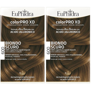 Acquista Online euphidra colorpro xd 600 biondo scuro set da 2 2x50 ml lozione e Cerca l'offerta più bassa