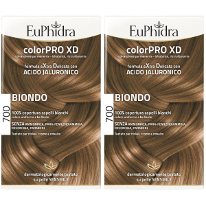 Acquista Online euphidra colorpro xd 700 biondo set da 2 2x50 ml lozione e Cerca l'offerta più bassa