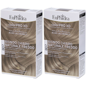 Acquista Online euphidra colorpro xd biondo chiaro naturale freddo 807 set da 2 2x120 e Cerca l'offerta più bassa