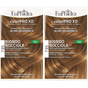 Acquista Online euphidra colorpro xd biondo nocciola 735 set da 2 2x50 ml lozione e Cerca l'offerta più bassa