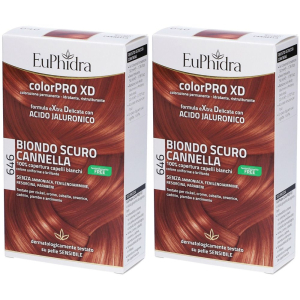 Acquista Online euphidra colorpro xd biondo scuro cannella 646 set da 2 2x50 ml tintur e Cerca l'offerta più bassa