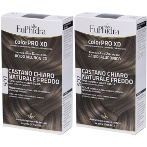 Acquista Online euphidra colorpro xd castano chiaro naturale freddo 507 set da 2 2x120 e Cerca l'offerta più bassa