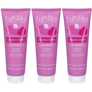 Acquista Online euphidra crema corpo nutriente 3x250 ml e Cerca l'offerta più bassa