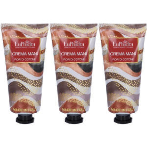 Acquista Online euphidra crema mani fiori di cotone 3x50 ml e Cerca l'offerta più bassa