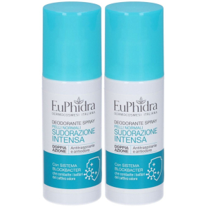 Acquista Online euphidra deo spray sudorazione intensa 100 ml set da 2 2x100 ml e Cerca l'offerta più bassa