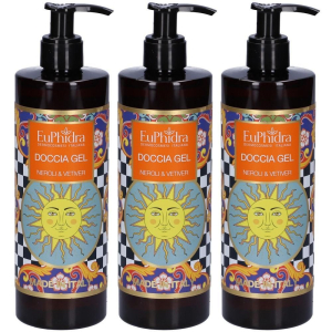 Acquista Online euphidra doccia gel neroli & vetiver 3x400 ml e Cerca l'offerta più bassa