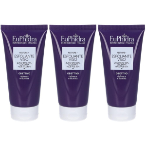 Acquista Online euphidra esfoliante viso restore+ 3x75 ml e Cerca l'offerta più bassa