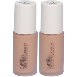 Acquista Online euphidra fondotinta fluido glow fg03 2x30 ml e Cerca l'offerta più bassa