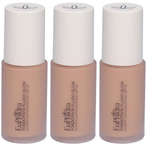 Acquista Online euphidra fondotinta fluido glow fg03 3x30 ml e Cerca l'offerta più bassa