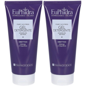 Acquista Online euphidra gel detergente purify no stress 2x200 ml e Cerca l'offerta più bassa