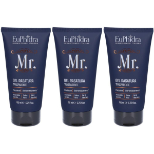 Acquista Online euphidra gel rasatura trasparente 3x150 ml e Cerca l'offerta più bassa