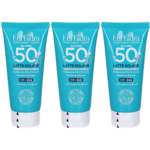 Acquista Online euphidra kaleido latte solare bambini spf50+ 3x50 ml e Cerca l'offerta più bassa