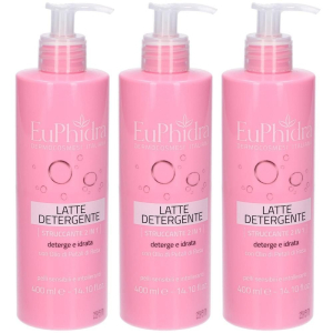 Acquista Online euphidra latte detergente struccante 2 in 1 3x400 ml e Cerca l'offerta più bassa