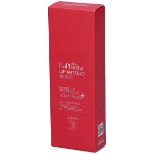 Acquista Online Euphidra lip art duo ibisco rossetto pennarello + glassy gloss 1 pz se e Cerca l'offerta più bassa