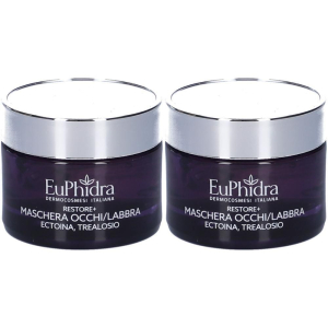 Acquista Online euphidra maschera occhi/labbra restore+ 2x30 ml e Cerca l'offerta più bassa