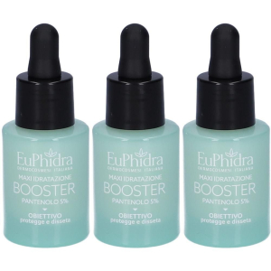 Acquista Online euphidra maxi idratazione booster pantenolo 3x15 ml e Cerca l'offerta più bassa