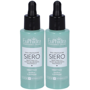 Acquista Online euphidra maxi idratazione siero trealosio 2x30 ml e Cerca l'offerta più bassa