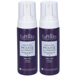 Acquista Online euphidra mousse illuminante purify no stress 2x175 ml e Cerca l'offerta più bassa