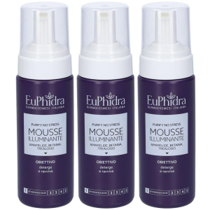 Acquista Online euphidra mousse illuminante purify no stress 3x175 ml e Cerca l'offerta più bassa