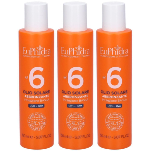Acquista Online euphidra olio solare spf6 3x150 ml e Cerca l'offerta più bassa