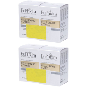 Acquista Online euphidra pelle unghie capelli set da 2 2x62 g capsule e Cerca l'offerta più bassa