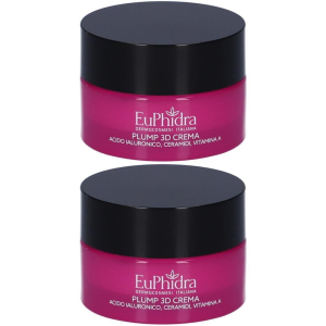 Acquista Online euphidra plump 3d crema ricca acido ialuronico 2x50 ml e Cerca l'offerta più bassa