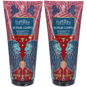 Acquista Online euphidra scrub corpo bergamotto & patchouli 2x200 ml e Cerca l'offerta più bassa